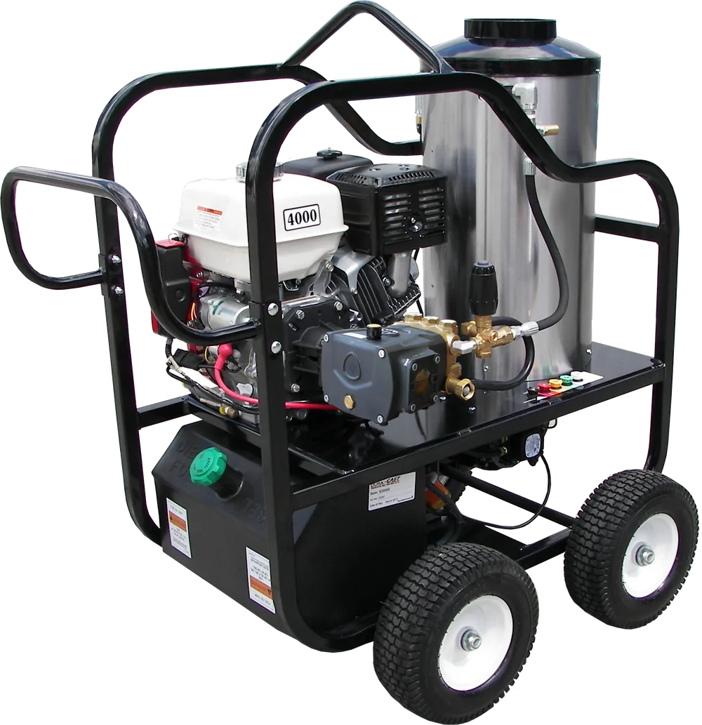 4012-10A Hot Shot Hot Water Pressure Washer, 4 GPM at 4000 PSI