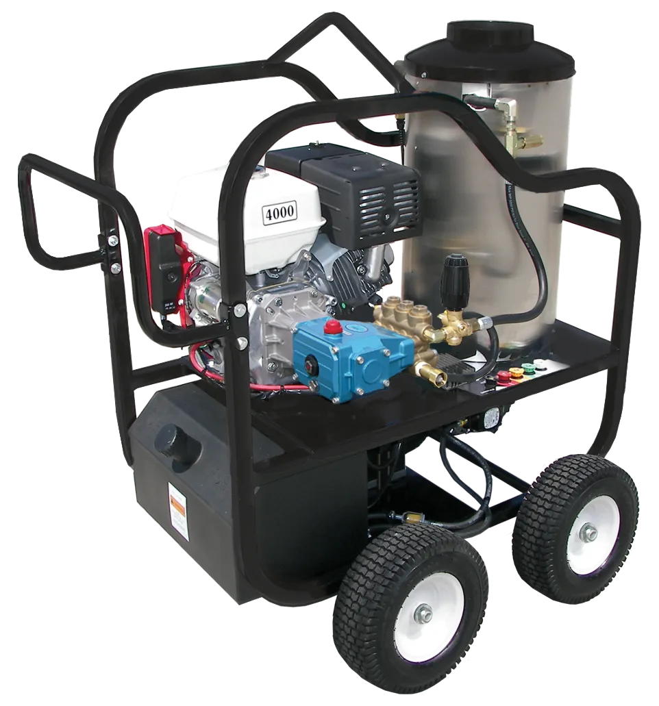4012-10C Hot Shot Hot Water Pressure Washer, 4 GPM at 4000 PSI