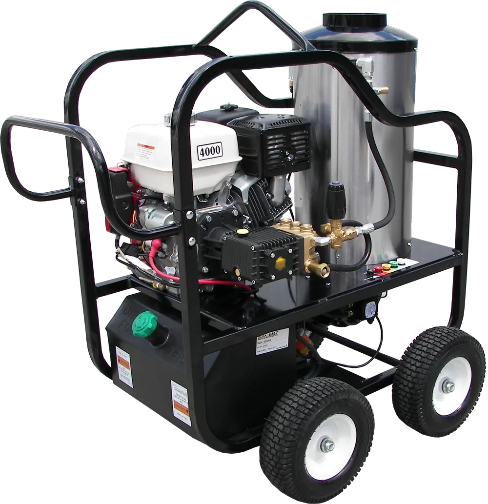 4012-10G Hot Shot Hot Water Pressure Washer, 4 GPM at 4000 PSI