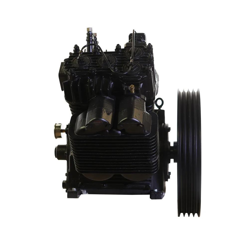 25HP 98CFM Displacement 2 Stage Pump Pressure Lubricated Reciprocating Bare Pump ww/Flywheel, view 5