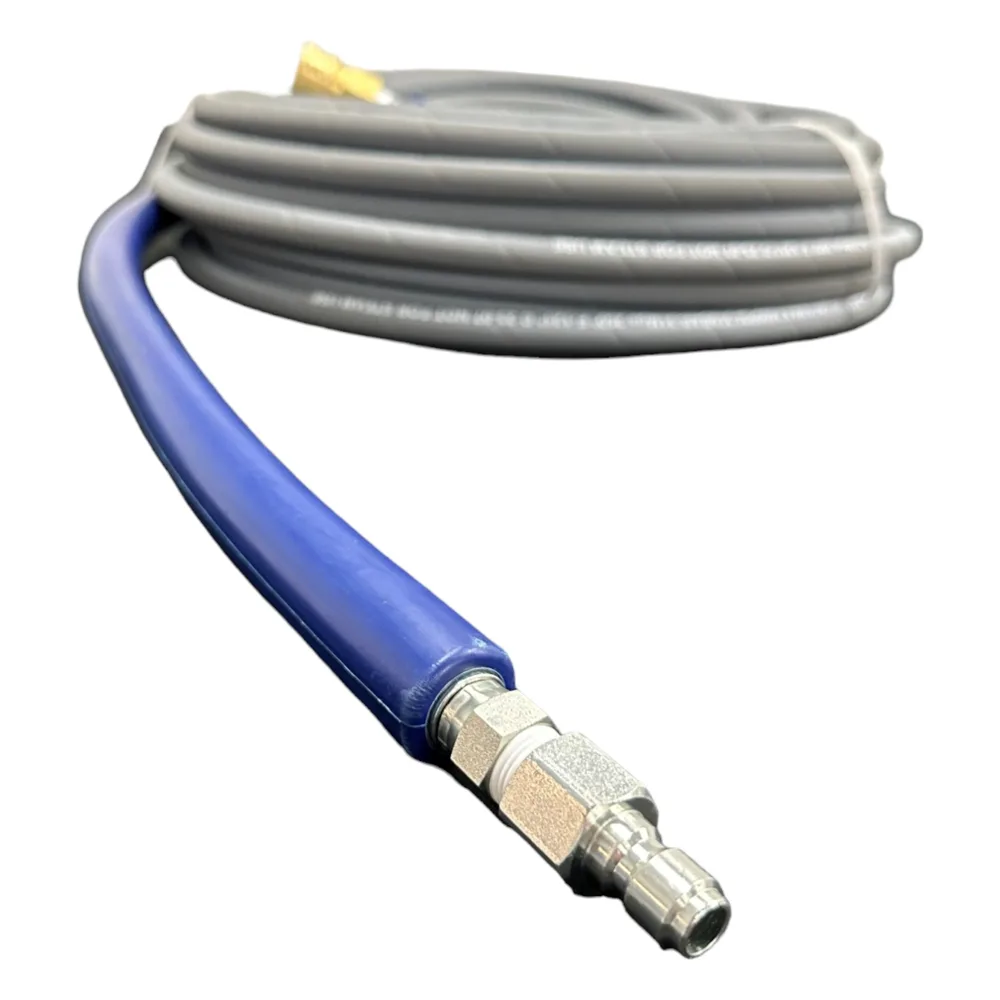 CHA1001GB Hose Assembly, w/QC, 3/8x100, PC4000, Gray, view 2