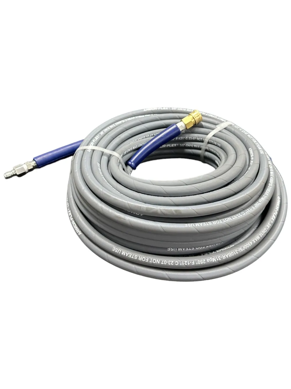 CHA1001GB Hose Assembly, w/QC, 3/8x100, PC4000, Gray, view 4