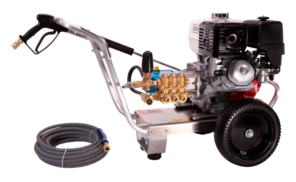 E4040HCE-20 Eagle II Cold Water Pressure Washer, 4 GPM at 4000 PSI