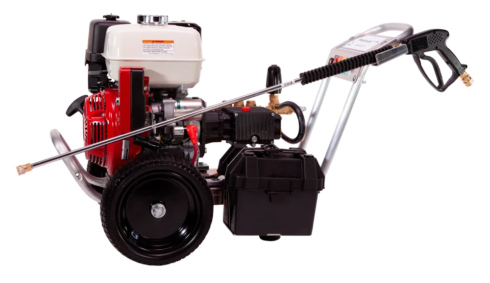 E4040HGE-20 Eagle II Cold Water Pressure Washer, 4 GPM at 4000 PSI