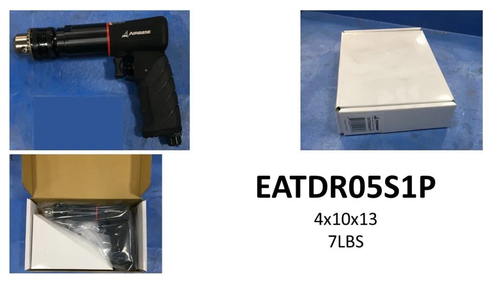 P/N AT-4531 EMAX 1/2 REVERSIBLE AIR DRILL EATDR05S1P""