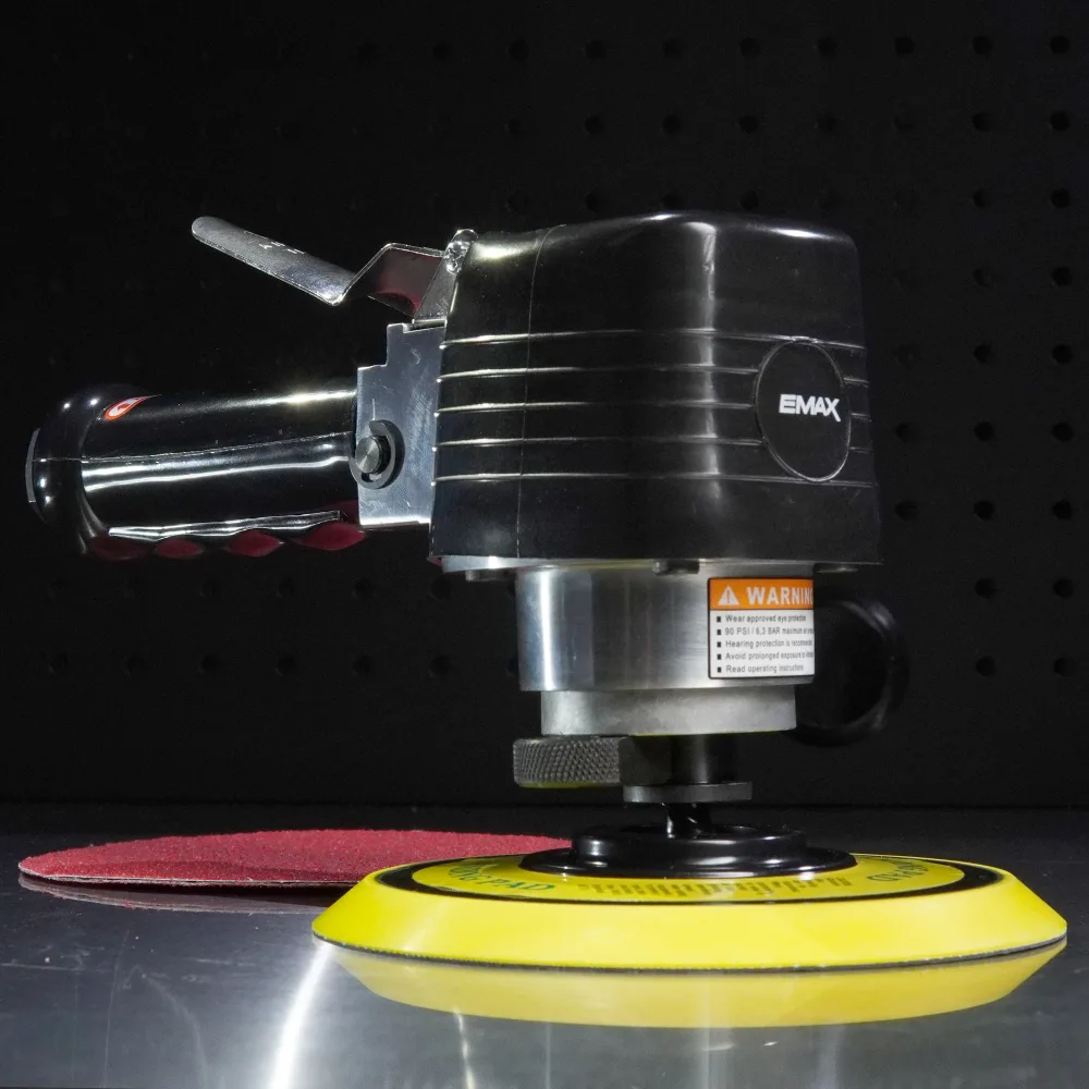 Industrial 6" Dual Action Air Orbital Sander, view 4