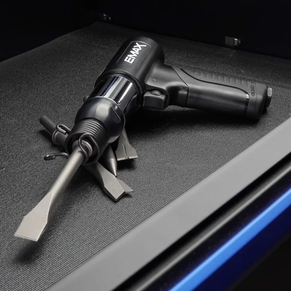 P/N PI-3250H EMAX BODY VIBRATION-DAMPENING INDUSTRIAL GRADE AIR HAMMER EXTENDED NOSE EATHM10S1P, view 5