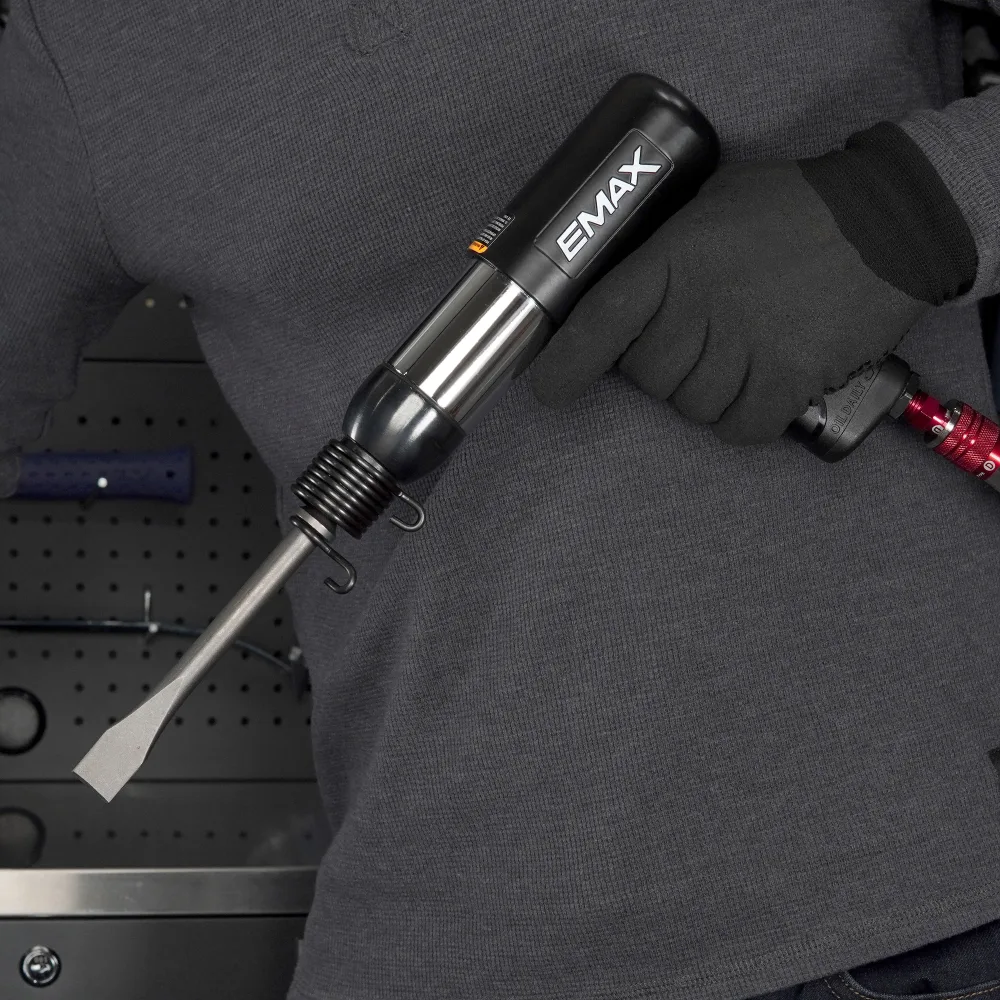 P/N PI-3250H EMAX BODY VIBRATION-DAMPENING INDUSTRIAL GRADE AIR HAMMER EXTENDED NOSE EATHM10S1P, view 6