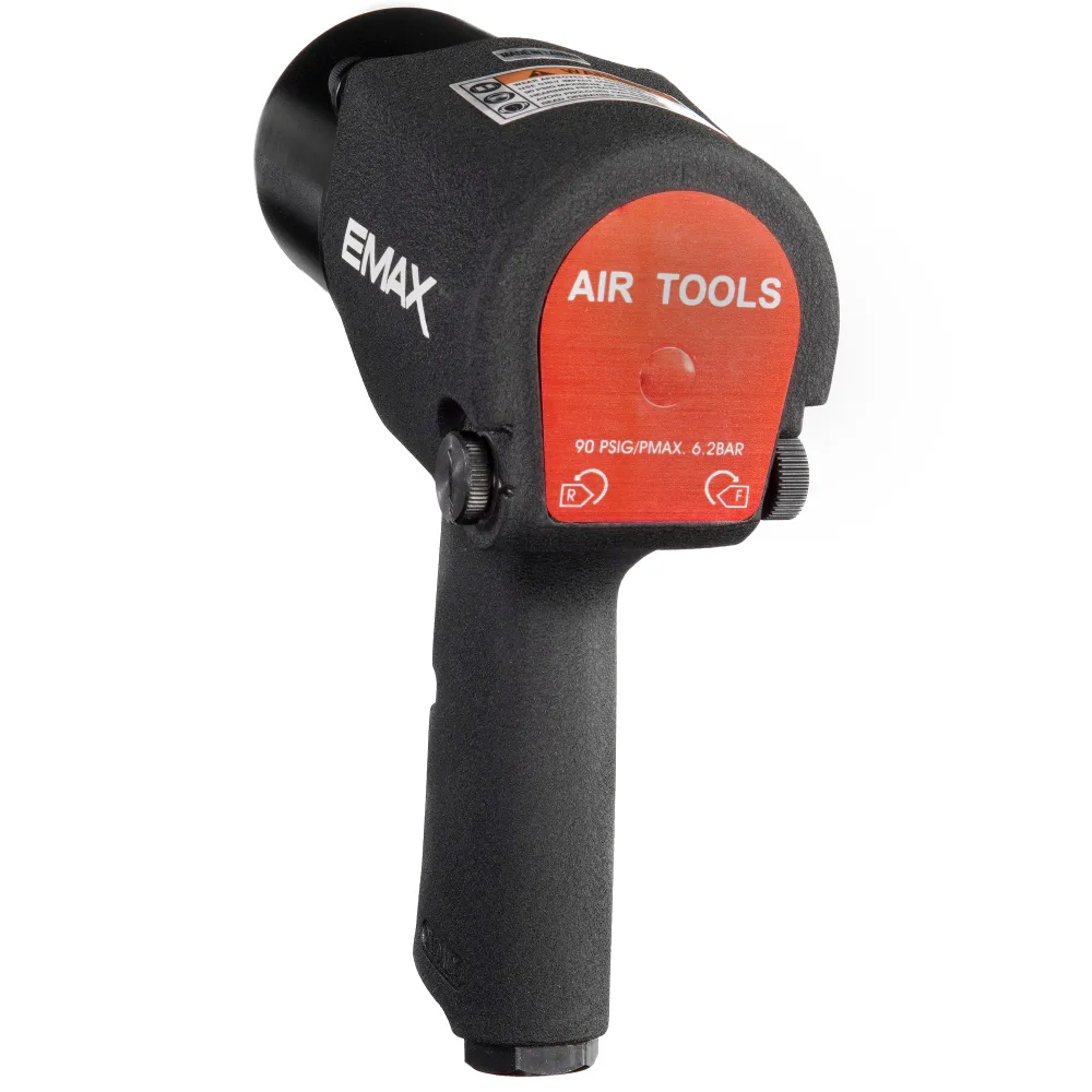 Industrial 1/2" Drive 450 ft. lbs Twin Hammer Air Impact Wrench, view 2
