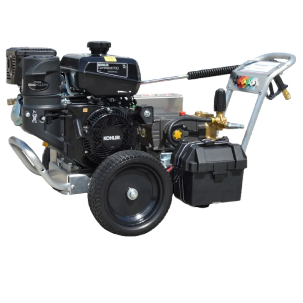 EB4040KGE-20 Eagle II Cold Water Pressure Washer, 4 GPM at 4000 PSI