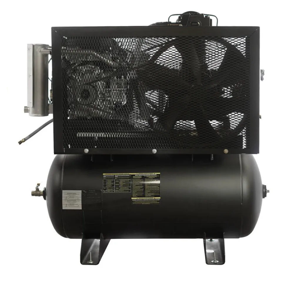 Honda Gas Driven w/Elec. Start 24HP 3Cyl 57CFM 60 gal.Truck Mount Stationary Air Compressor - 5 Gallon Gas Tank Included, view 6