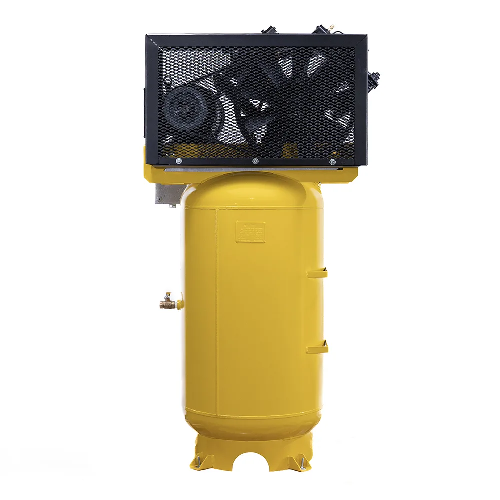 10HP 80-Gal Industrial Air Compressor, 38 CFM @ 100 PSI, 4-Cylinder Two-Stage, Pressure-Lubricated Pump, Isolator Pads, view 5