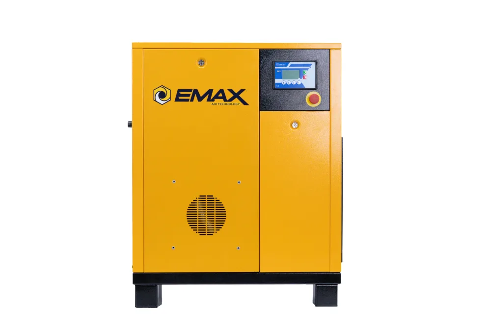 5HP 1 Phase Variable Speed Rotary Screw Air Compressor - 19 CFM Industrial Air Compressor, Energy Efficient, 100,000-Hour Airend Life, Cabinet Only, view 2