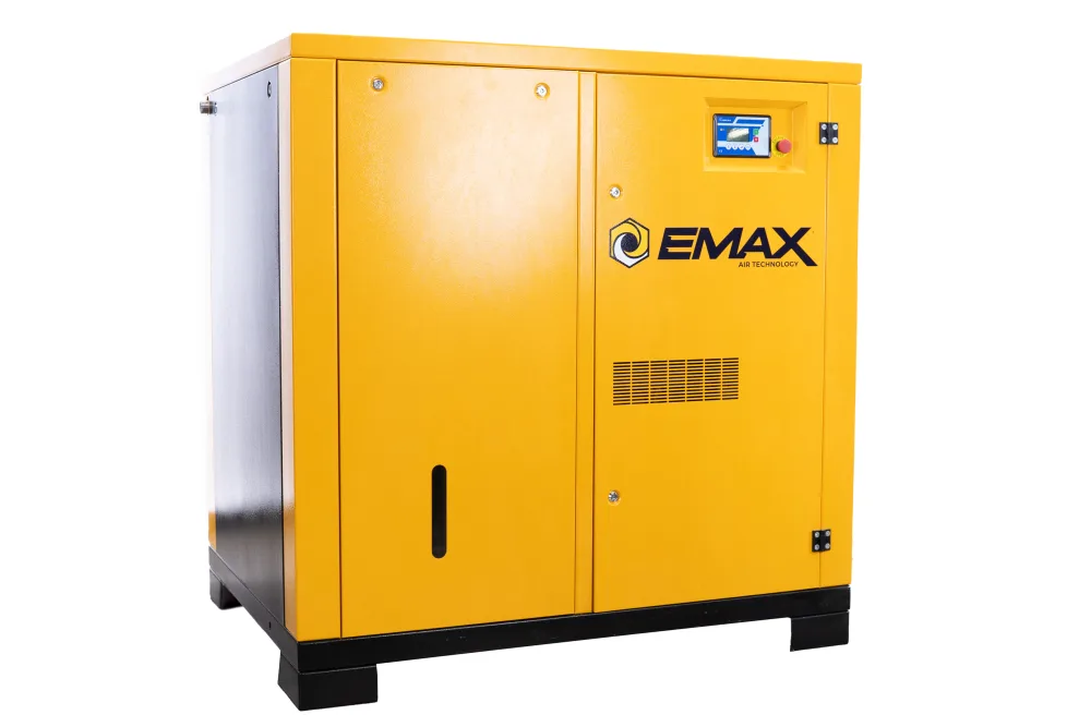 25HP 3PH 208V 109CFM Energy Efficient Variable Speed Industrial Rotary Screw Compressor-Cabinet Only -100,000 HR pump life
