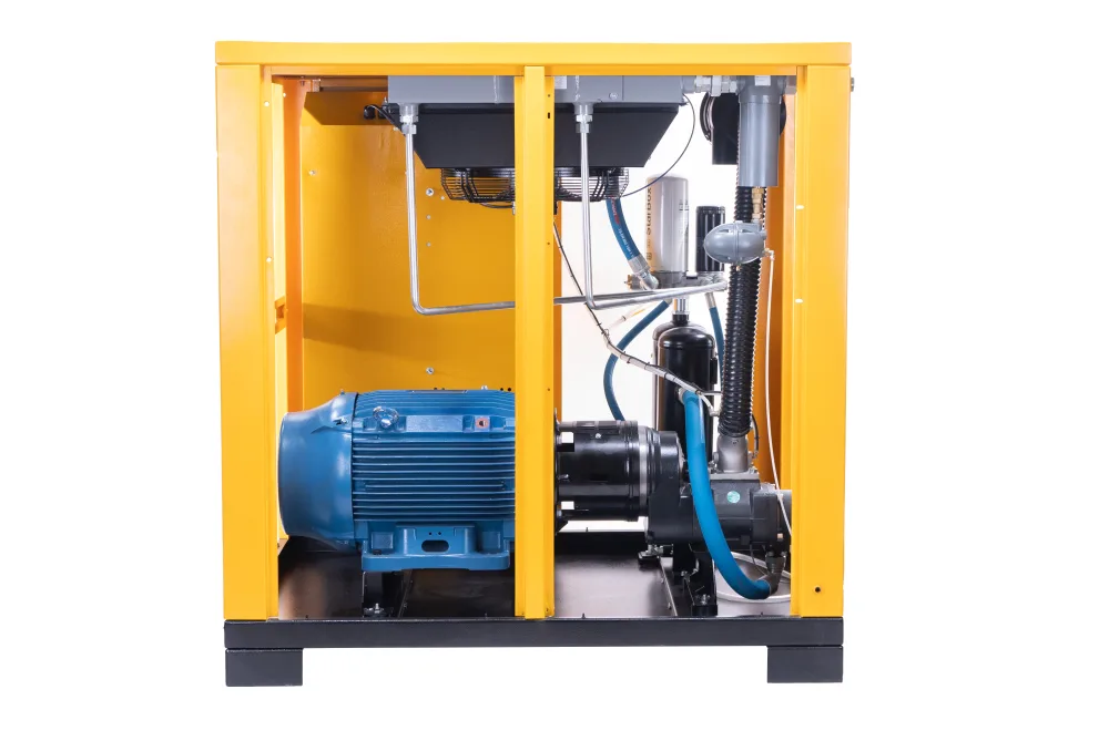 25HP 3 Phase Variable Speed Rotary Screw Air Compressor - 106CFM Industrial Air Compressor, 460V, Energy Efficient, 100,000-Hour Airend Life, Cabinet Only, view 3