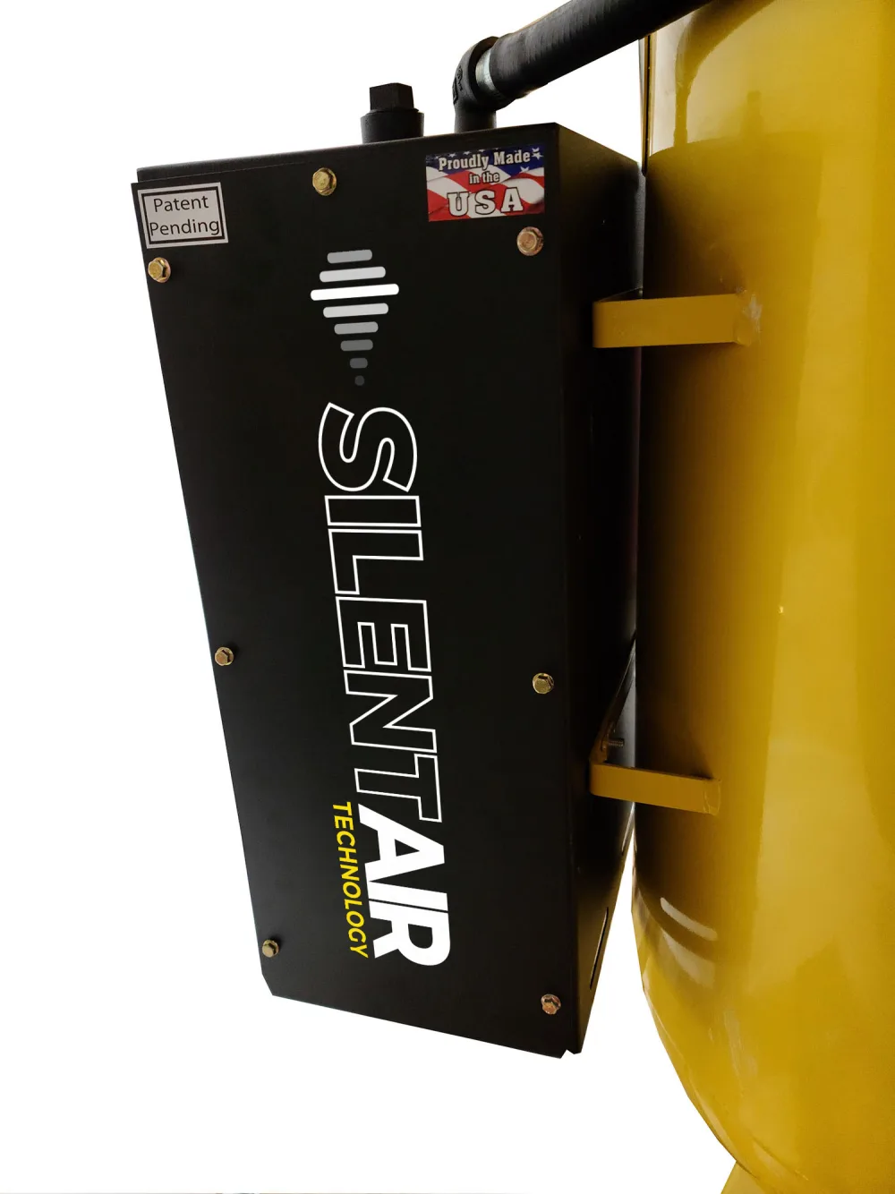 Silent Air Industrial 7.5HP Air Compressor - 31 CFM, 3-Phase 208V, 80-Gal Vertical, Pressure Lube Pump, Auto Drain & Aftercoolers, view 5
