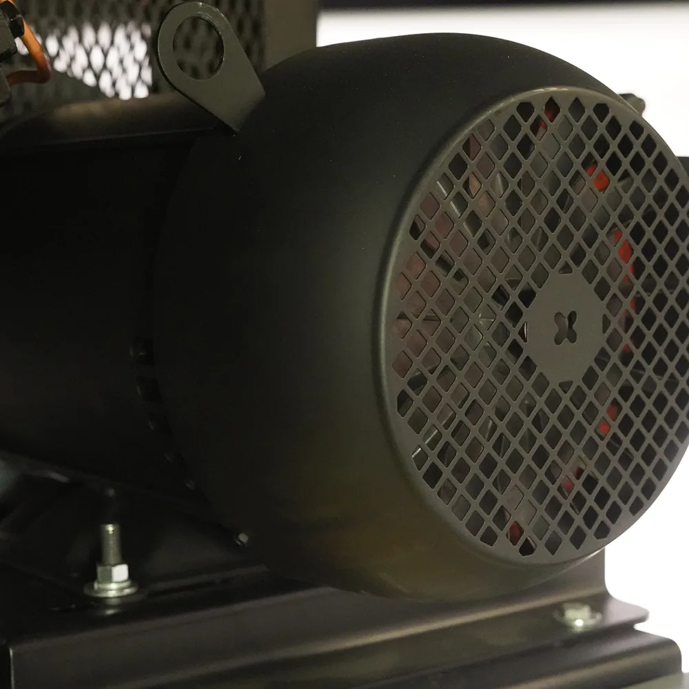Silent Air Industrial 15HP Air Compressor - 57 CFM, 3-Phase 208V, 120-Gal Vertical, Pressure Lube Pump, Auto Drain & Aftercoolers, view 2