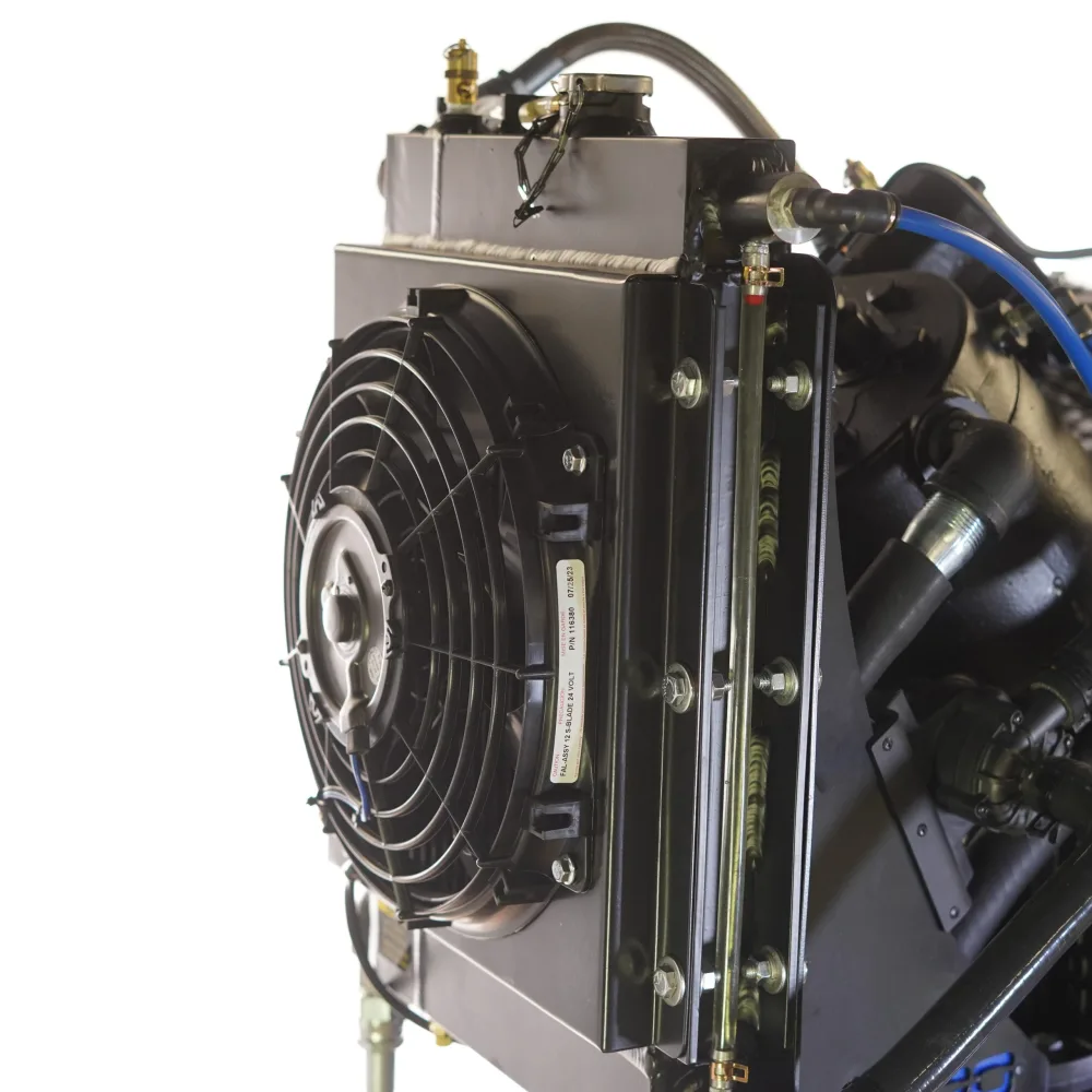 Hydro SMART AIR® 10HP Silent Air Compressor - 38 CFM, 3 Phase 460V, 80 Gallon, 2-Stage Pressure Lubricated Pump, Water-Cooled, 100% Duty Cycle, WiFi PLC Controls, view 8