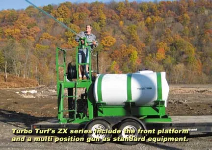 HS-750-ZX Hydroseeder, view 3