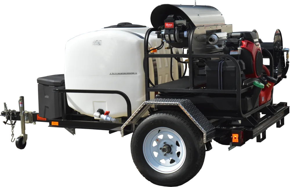 TR6012PRO-35HG Pro Super Skid Pressure Washer Trailer, 5.5 GPM at 3500 PSI, view 3