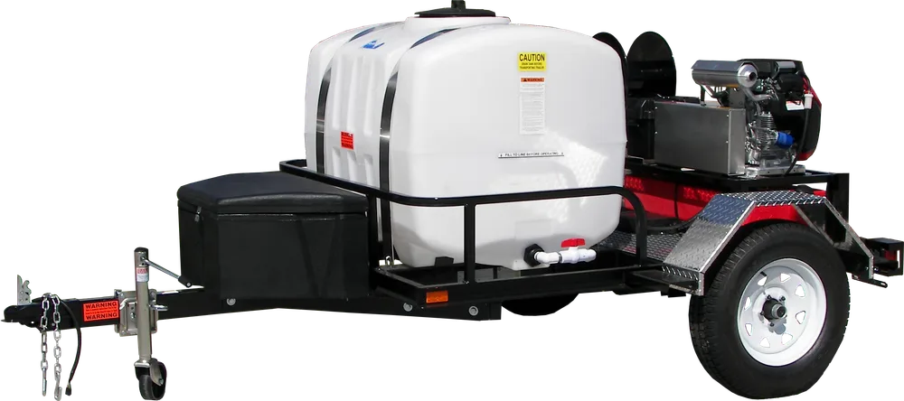 TRHDCV5535HG HDC Pressure Washer Trailer, 5.5 GPM at 3500 PSI